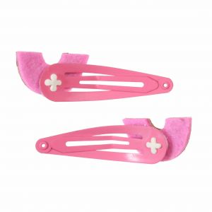 Pince à cheveux paillettes arc-en-ciel Rex London (x2)