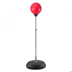 Sac De Frappe - Vevor - 430 X 430 X 1460 Mm Sac De Boxe Autoportant Sac De Frappe Réflexe Réglable Pour Entraînement