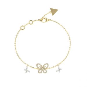 Bracelet Femme Guess Bijoux Lily JUBB05113JWYGS Acier Dor&eacute;