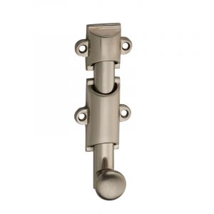 THIRARD Verrou à plaquer pour fenêtre, à coulisse, 100mm, nickel satin