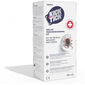 BSI Kit de retrait pour tiques spray 40 utilisations pince tire-tique