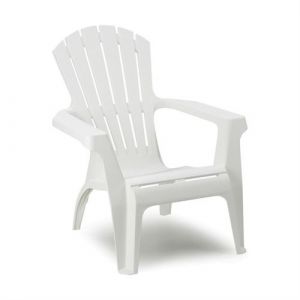 Chaise de jardin Ipae Progarden Dolomiti Blanc polypropylène (75 x 86 x 86 cm)