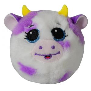 Ty Beanie Bouncers - Daisy la Vache Pourpre avec Les Yeux Bleus, tendres Animaux rebondissants Tous &agrave; Collectionner, T83059