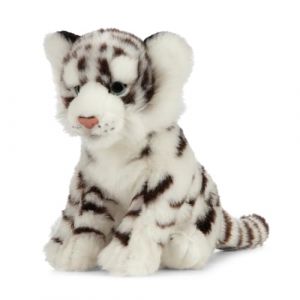 Living Nature Peluche Tigre blanc - 34 cm