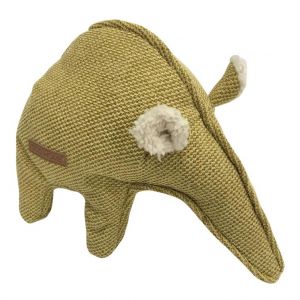 Jouet Chien - D&D Home Jouet chenille Liz Jaune - 26 x 22 x 13 cm