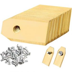 Phonillico Lame de rechange pour robot tondeuse McCulloch ROB R600/ROB R800/ROB R1000 [Lot de 45]