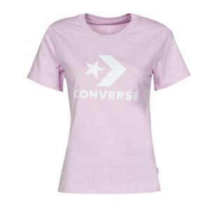 Converse T-shirt Star Chevron Center Front Tee Violet - Taille S,M,L,XL,XS