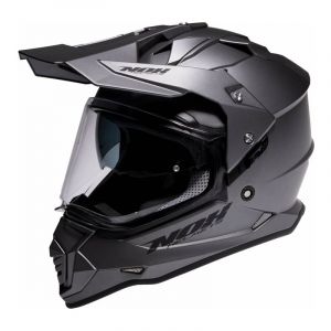 Nox Casque trail N312 mat titanium- XS