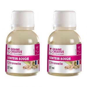 Graine Créative Parfum pour bougie 54 ml - Senteur citronnelle
