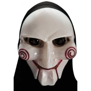 Image de Masque tueur psychopathe avec capuche adulte Halloween