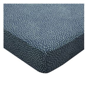 Origin Drap housse en lyocell bleu 160x200