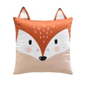 Douceur d'Intérieur, Coussin Déhoussable (40 x 40 cm) Velours Imprimé