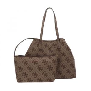 Guess Vikky Large Tote Latte Logo [236714] - sac shopper sac a main