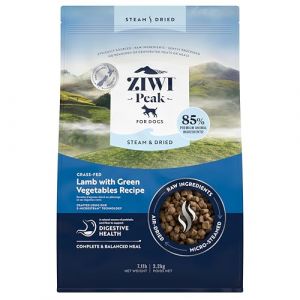 Ziwi Peak Steam & Dried agneau pour chien – 3,2 kg