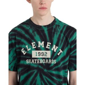 Element Home Team Tie Dye T-Shirt vert