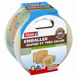 Image de Tesa Adhésif pour cartons EMBALLER tranparent 40m