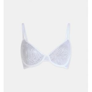 Calvin Klein Soutien-gorge classique en dentelle armatures Blanc - Couleur Blanc - Taille 95D