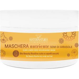 MaterNatura Maschera Capelli ai Semi di Girasole - 200 ml