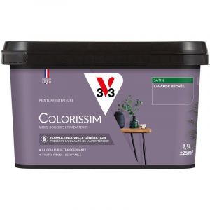 V33 Peinture Colorissim satin Lavande s&eacute;ch&eacute;e 2L5