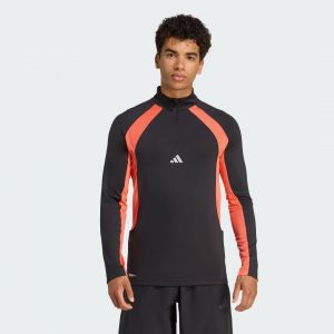 Adidas Sweat de fitness tech app 1/4 z homme noir