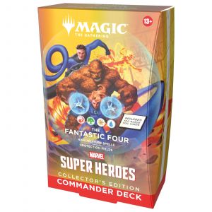 Hasbro Magic: The Gathering Marvel Super Heroes Collector&rsquo;s Edition Commander Deck - The Fantastic Four