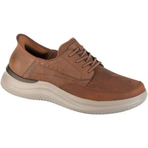 Skechers USA Men's Homme Hasting Basket, Marron, 40.5 EU