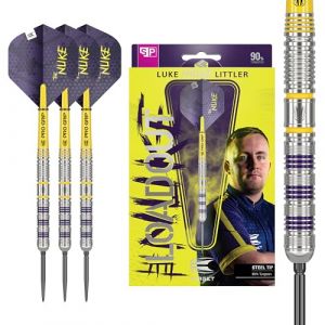 Target Darts Luke Littler Loadout - Fl&eacute;chettes professionnelles 22G