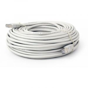 Image de Gembird PP6-30M - 30 m - Cat6 - f/utp (ftp) - RJ-45 - RJ-45 - Gris (PP6-30M)