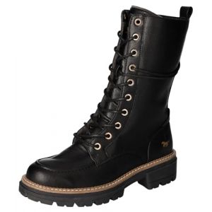 Mustang Bottines FEMME noir et à zip