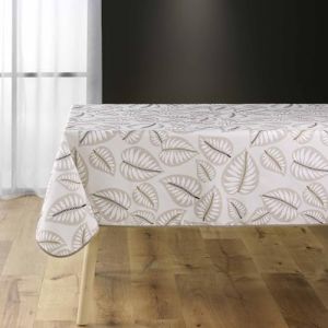 Image de Douceur d'intérieur, Nappe Rectangle (150 x 240 cm) Alma Naturel, Polyester Imprimé