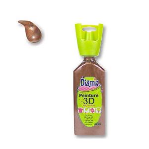 Diam's Peinture - 3D - Cuivre Nacré - 37 ml