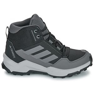 Adidas Mixte Terrex AX4R Mid Hiking Shoes Chaussures mi-Hautes Non liées au Football, Core Black/Grey Four/Grey Six, 32 EU