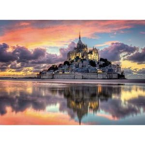 Image de Clementoni Le magnifique Mont Saint-Michel - Puzzle 1000 pièces