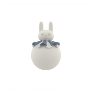 Oyoy living Veilleuse blanc en sillicone &Oslash;12xH18,5cm