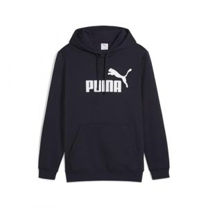 Puma ESS No. 1 Logo Hoodie FL, Sweats à Capuche Homme, New Navy,