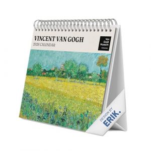 Grupo erik Calendrier de Bureau 2026 Van Gogh | Calendrier Mensuel 17x20cm - De Janvier à Décembre 2026