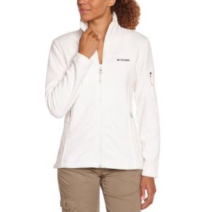 Image de Columbia Polaire Zippé pour Femme, FAST TREK II JACKET, Polyester en Micropolaire, Blanc (Sea Salt), Taille: S, EL6081