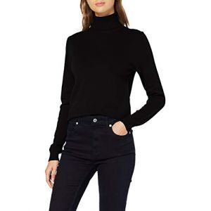 Benetton Pull col roulé pure laine vierge Noir - Taille L;M;S;XS