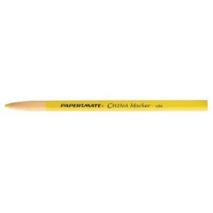 Paper Mate S0305061 - Marqueur en cire China, blanc, 2 mm