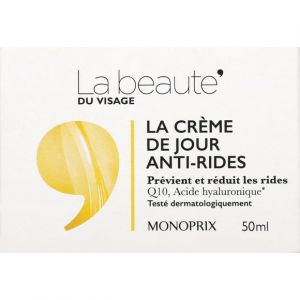 Monoprix La cr&egrave;me de jour anti-rides 50ml