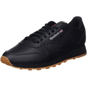 Image de Reebok Cuir Classique, Basket Homme, Core Black Pure Grey 5 Rubber Gum 03, 47 EU