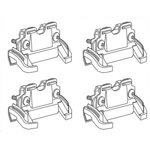 Image de Thule 4 pattes de fixation 4067