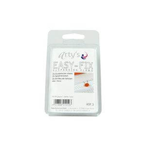 Pebeo Attaches Easy fix, Lot de 24 pcs