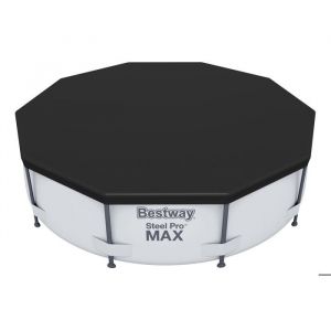 Bestway Bâche 4 Saisons 305 cm pour Piscine Hors Sol Steel Pro Ronde diamètre 305 cm
