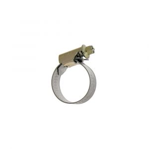 Ezfitt Collier de serrage en acier zingué, chrome jaune avec vis hexagonale à fente - 180-200mm