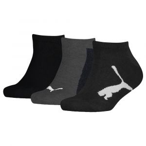 Puma Chaussettes Bwt Sneaker 3 Paires EU 23-26 White / Grey / Black