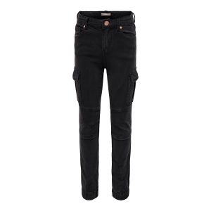 Image de Only Pantalon enfant KOGMISSOURI REG LIFE CARGO PNT NOOS - Couleur 9 ans,10 ans,11 ans,12 ans,13 ans,14 ans,15 ans - Taille Noir