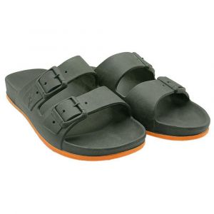 Cacatoes - Sandales Homme Brasilia Kaki Orange Fluo - Kaki - 43/44 - Homme - Cacatoes - Boutique Seven's