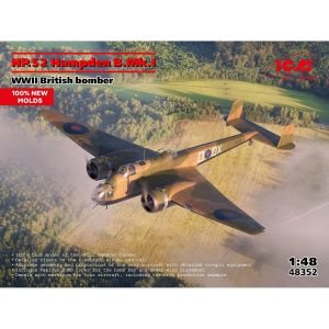 ICM Maquette avion : HP.52 Hampden B.Mk.I - 1/48