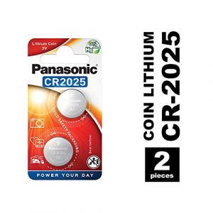 Panasonic Lithium CR2025 2 Piles